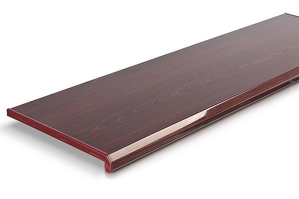 подоконник красное дерево