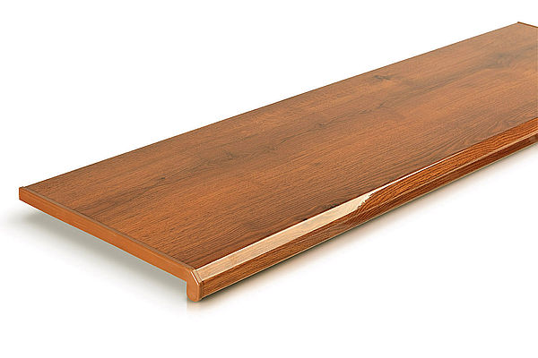 Подоконники ламинированное золотой дуб